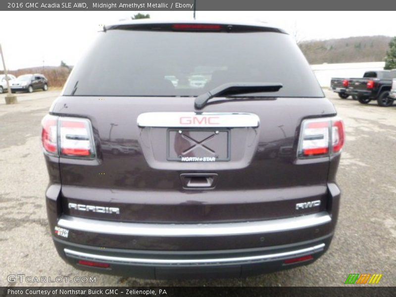 Midnight Amethyst Metallic / Ebony 2016 GMC Acadia SLE AWD