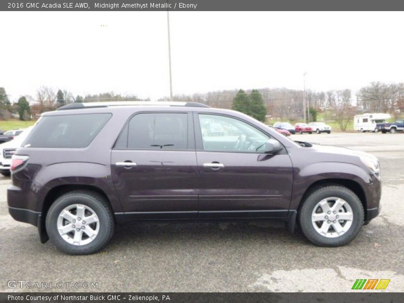 Midnight Amethyst Metallic / Ebony 2016 GMC Acadia SLE AWD