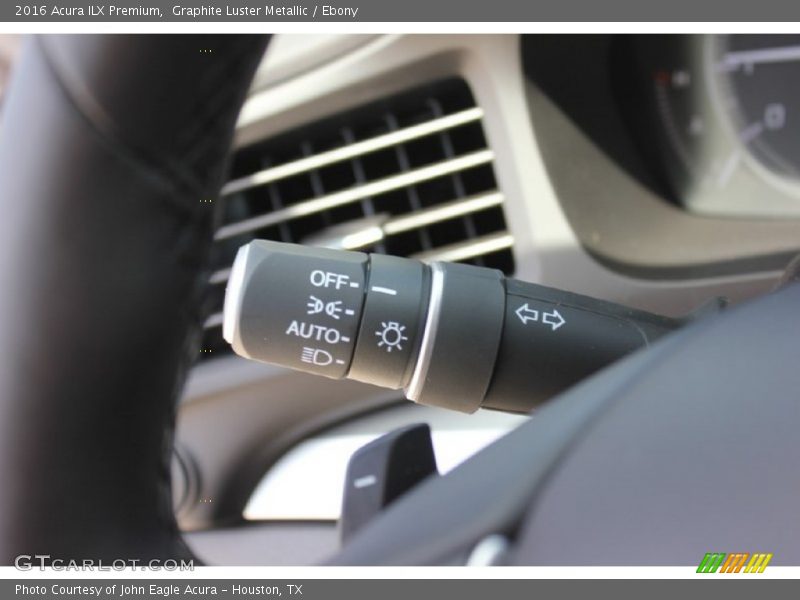Graphite Luster Metallic / Ebony 2016 Acura ILX Premium