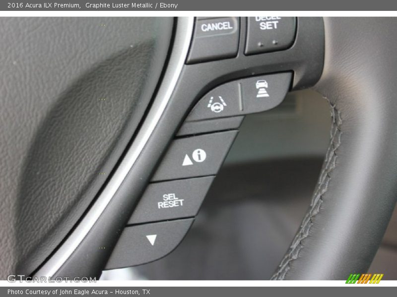 Graphite Luster Metallic / Ebony 2016 Acura ILX Premium