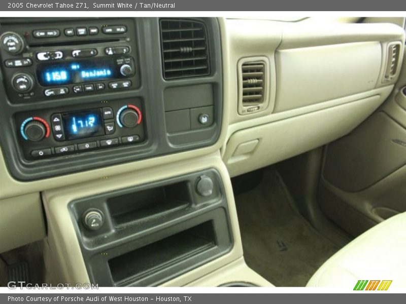 Summit White / Tan/Neutral 2005 Chevrolet Tahoe Z71