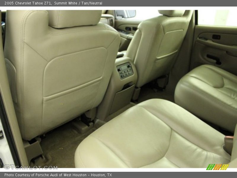 Summit White / Tan/Neutral 2005 Chevrolet Tahoe Z71