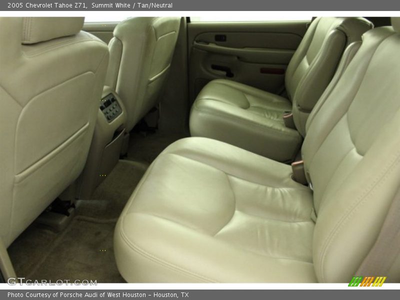 Summit White / Tan/Neutral 2005 Chevrolet Tahoe Z71