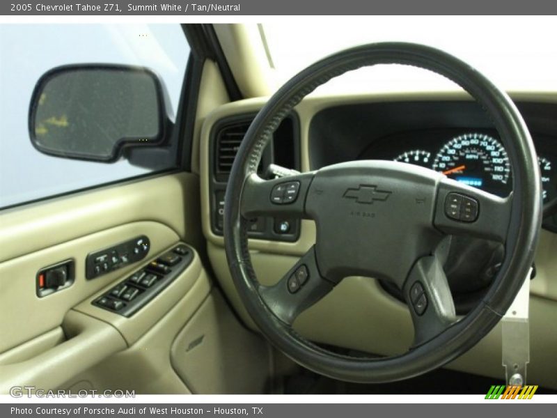 Summit White / Tan/Neutral 2005 Chevrolet Tahoe Z71