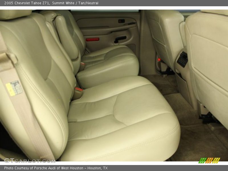 Summit White / Tan/Neutral 2005 Chevrolet Tahoe Z71