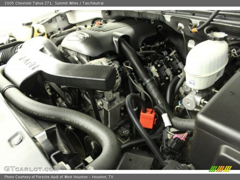 Summit White / Tan/Neutral 2005 Chevrolet Tahoe Z71