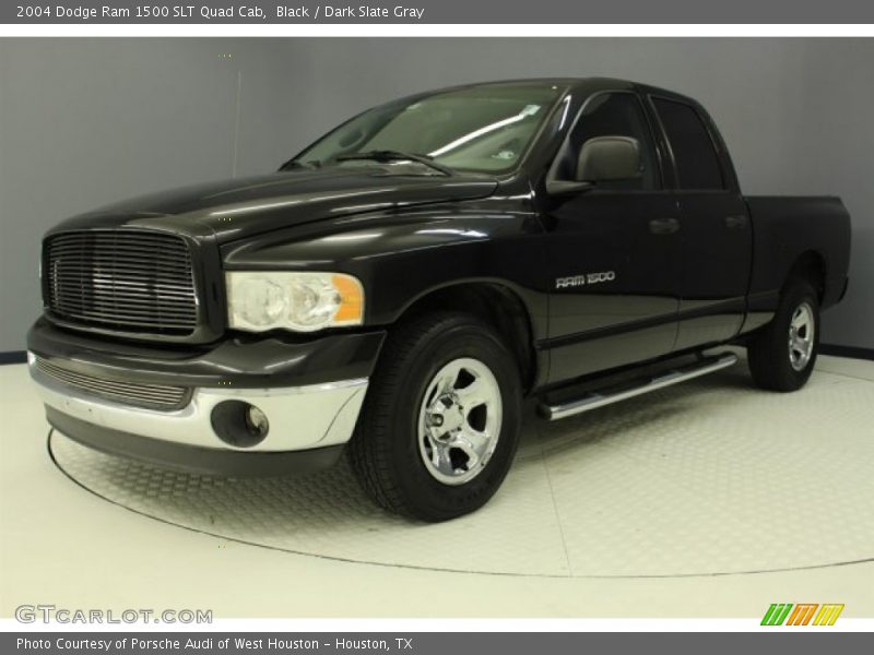 Black / Dark Slate Gray 2004 Dodge Ram 1500 SLT Quad Cab