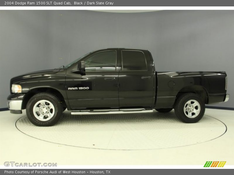Black / Dark Slate Gray 2004 Dodge Ram 1500 SLT Quad Cab