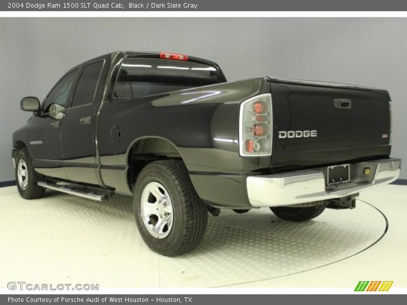 Black / Dark Slate Gray 2004 Dodge Ram 1500 SLT Quad Cab