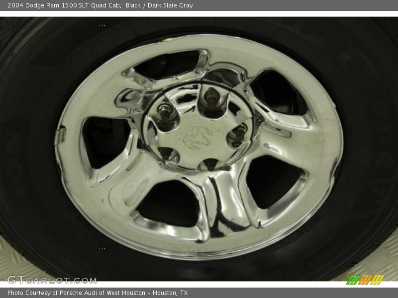 Black / Dark Slate Gray 2004 Dodge Ram 1500 SLT Quad Cab