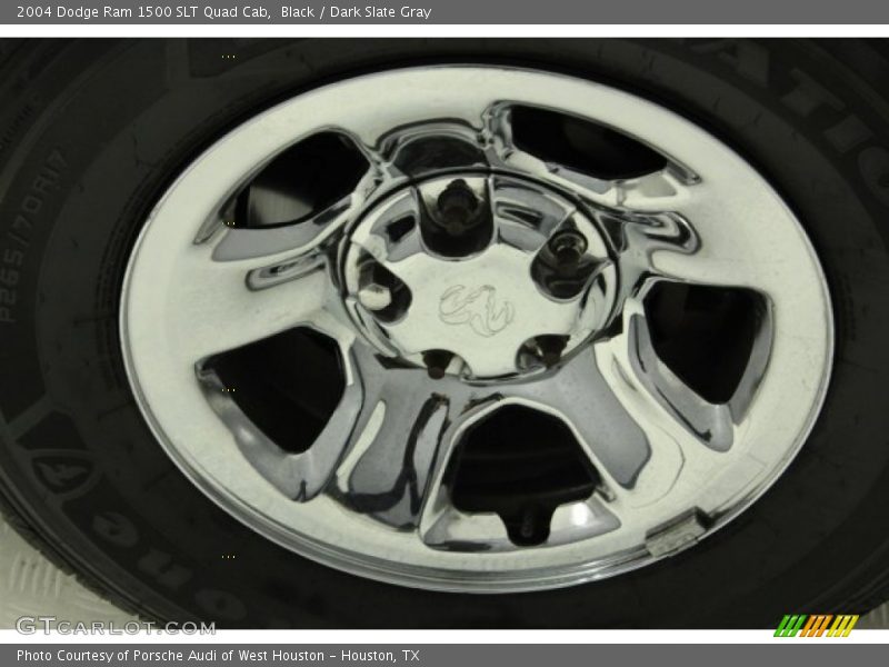 Black / Dark Slate Gray 2004 Dodge Ram 1500 SLT Quad Cab