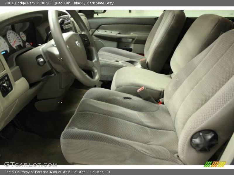 Black / Dark Slate Gray 2004 Dodge Ram 1500 SLT Quad Cab