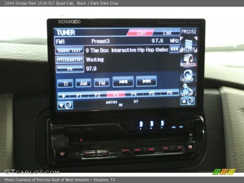 Black / Dark Slate Gray 2004 Dodge Ram 1500 SLT Quad Cab