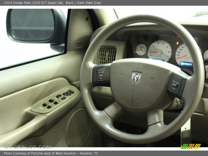 Black / Dark Slate Gray 2004 Dodge Ram 1500 SLT Quad Cab
