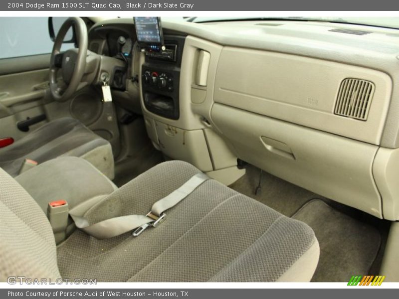Black / Dark Slate Gray 2004 Dodge Ram 1500 SLT Quad Cab