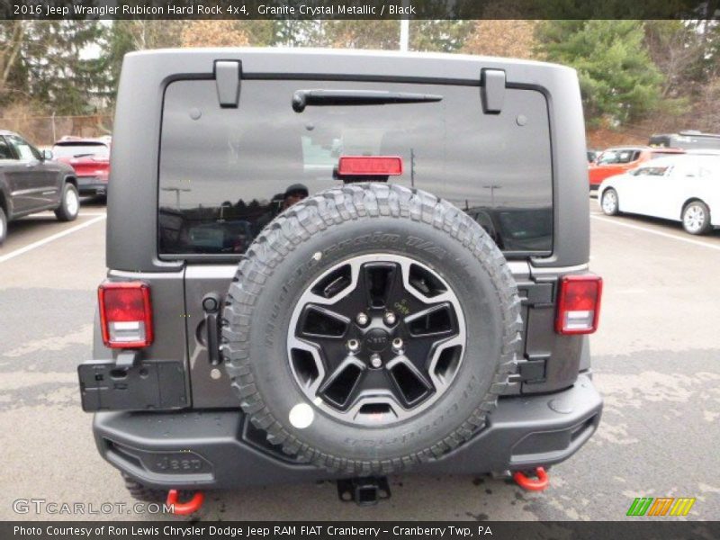 Granite Crystal Metallic / Black 2016 Jeep Wrangler Rubicon Hard Rock 4x4