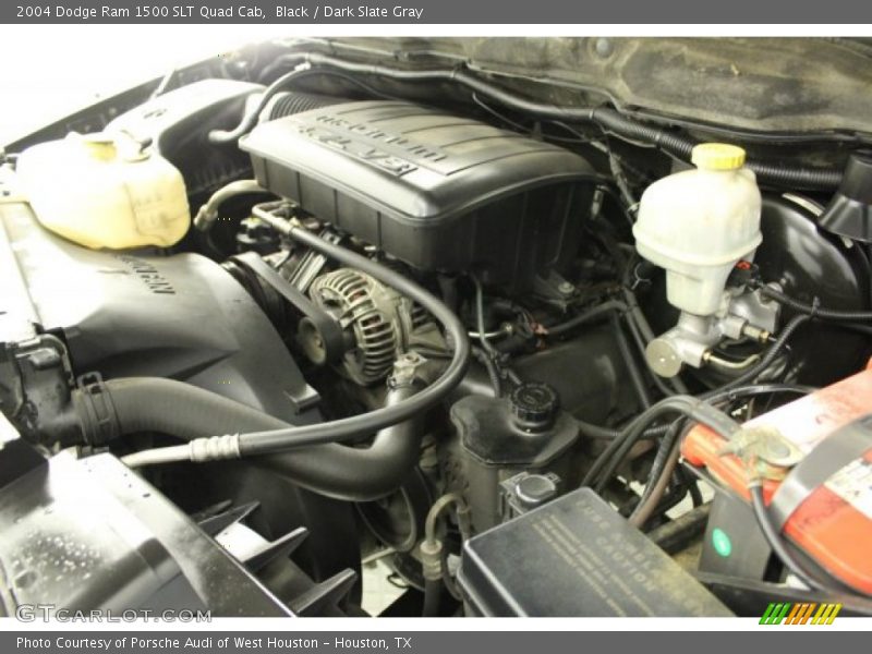 Black / Dark Slate Gray 2004 Dodge Ram 1500 SLT Quad Cab