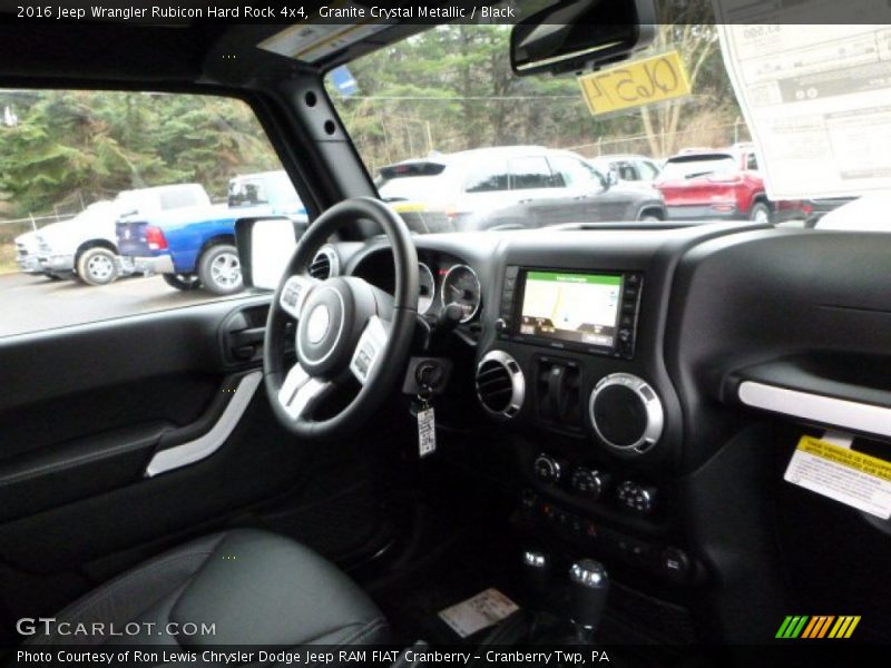 Granite Crystal Metallic / Black 2016 Jeep Wrangler Rubicon Hard Rock 4x4