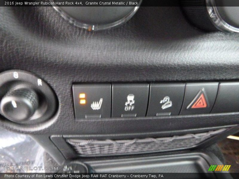 Granite Crystal Metallic / Black 2016 Jeep Wrangler Rubicon Hard Rock 4x4