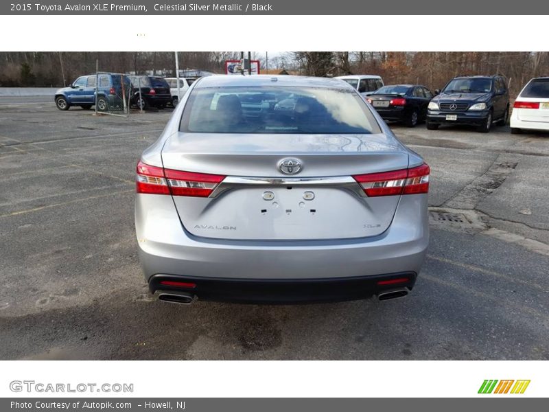 Celestial Silver Metallic / Black 2015 Toyota Avalon XLE Premium