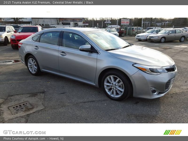 Celestial Silver Metallic / Black 2015 Toyota Avalon XLE Premium
