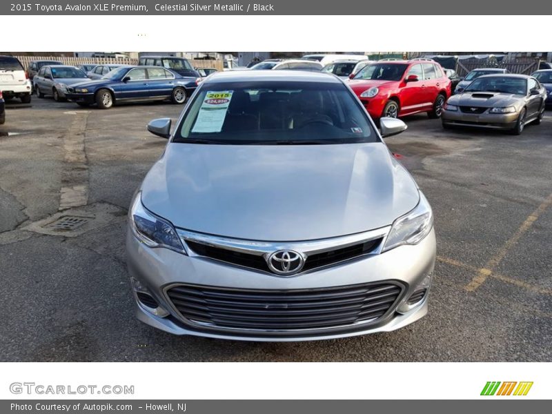 Celestial Silver Metallic / Black 2015 Toyota Avalon XLE Premium
