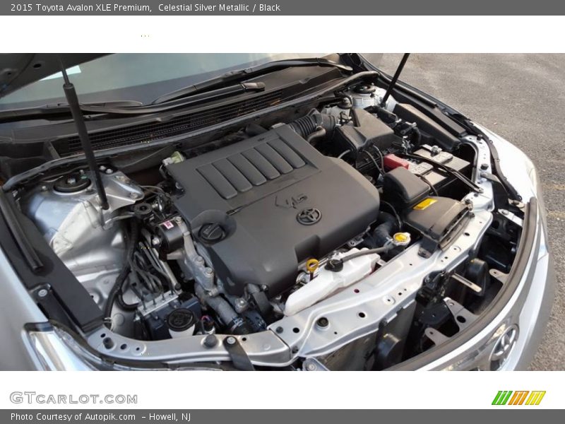 Celestial Silver Metallic / Black 2015 Toyota Avalon XLE Premium