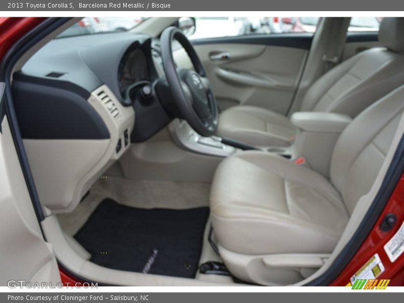 Barcelona Red Metallic / Bisque 2013 Toyota Corolla S