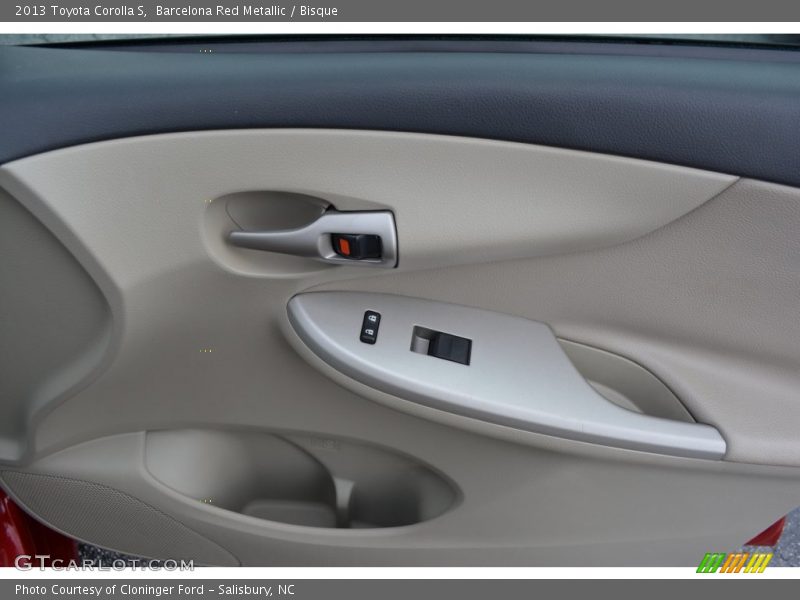 Barcelona Red Metallic / Bisque 2013 Toyota Corolla S