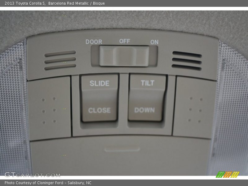 Barcelona Red Metallic / Bisque 2013 Toyota Corolla S