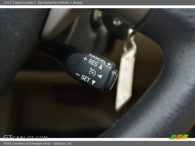 Barcelona Red Metallic / Bisque 2013 Toyota Corolla S