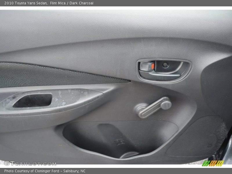 Flint Mica / Dark Charcoal 2010 Toyota Yaris Sedan