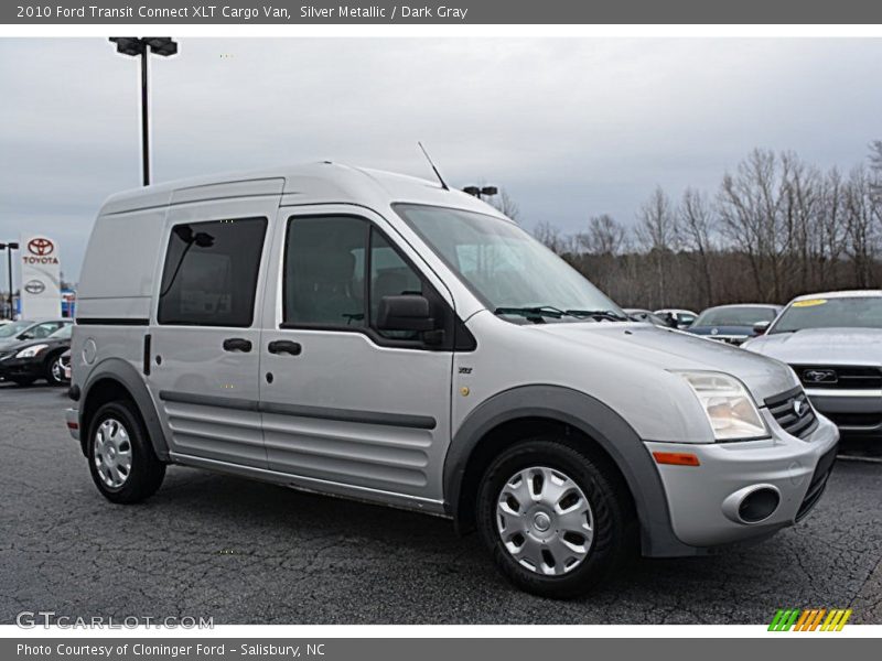 Silver Metallic / Dark Gray 2010 Ford Transit Connect XLT Cargo Van