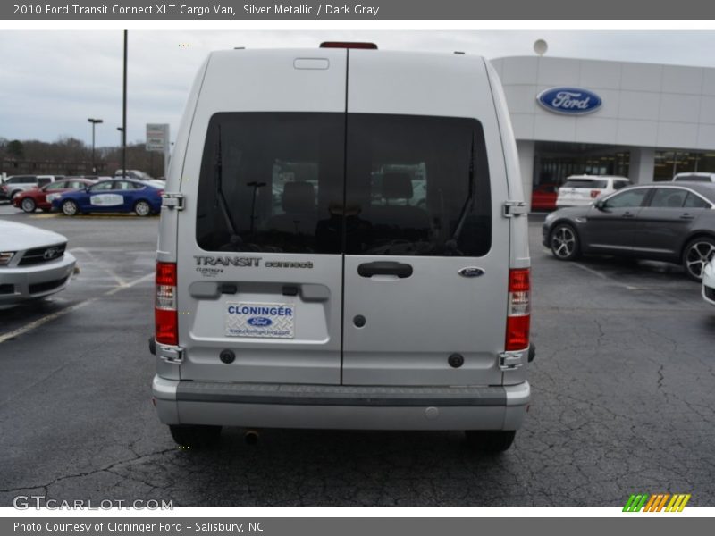 Silver Metallic / Dark Gray 2010 Ford Transit Connect XLT Cargo Van