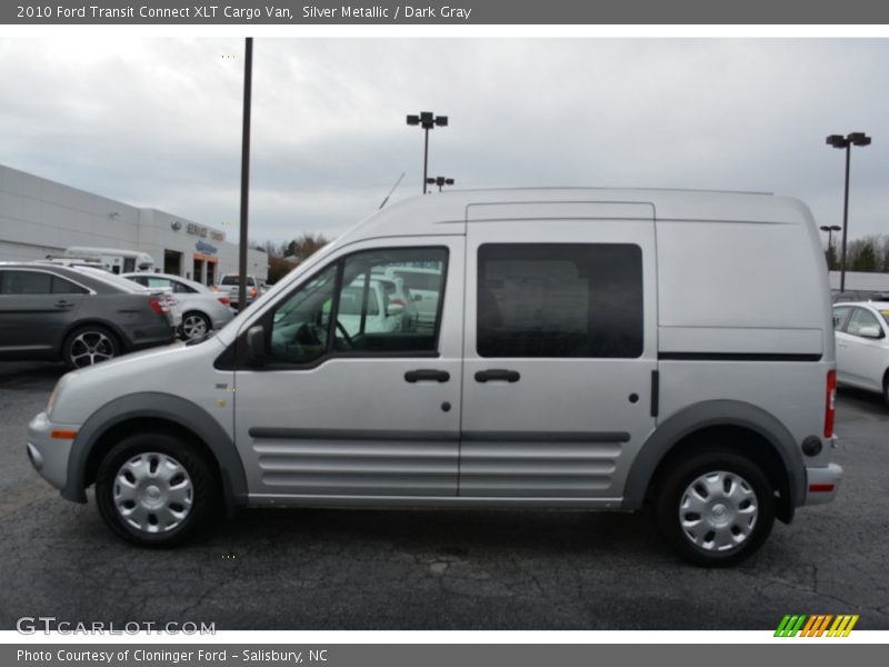 Silver Metallic / Dark Gray 2010 Ford Transit Connect XLT Cargo Van