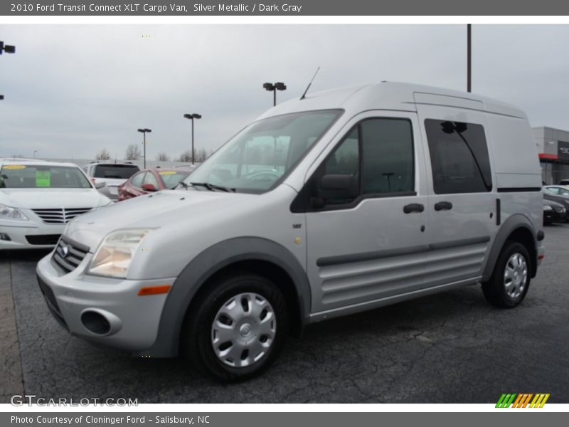 Silver Metallic / Dark Gray 2010 Ford Transit Connect XLT Cargo Van