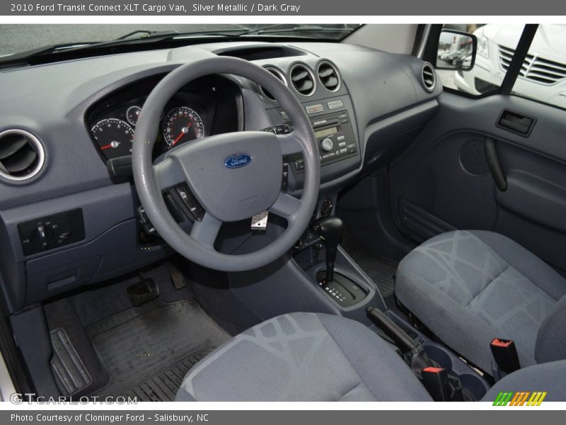 Silver Metallic / Dark Gray 2010 Ford Transit Connect XLT Cargo Van