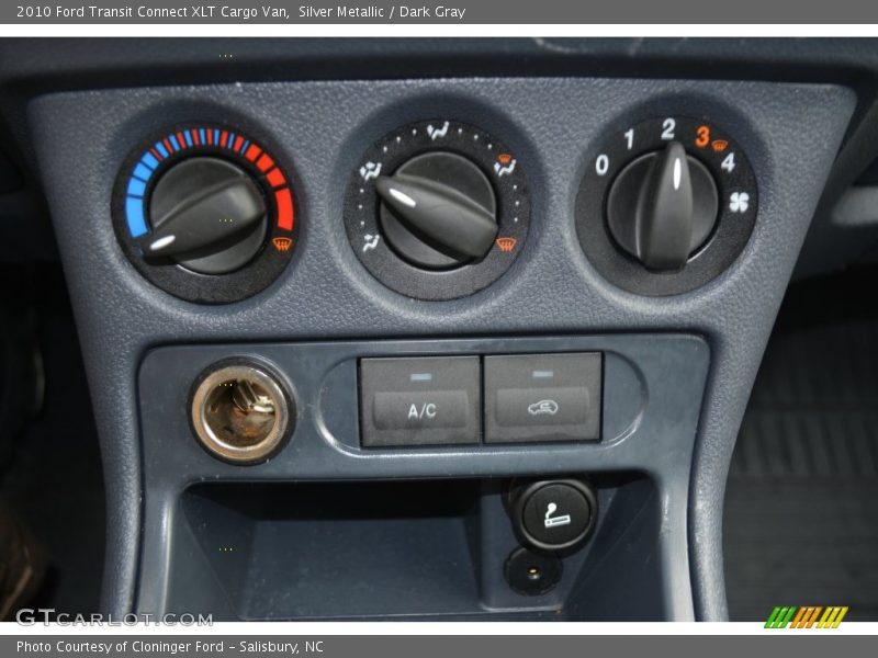 Silver Metallic / Dark Gray 2010 Ford Transit Connect XLT Cargo Van