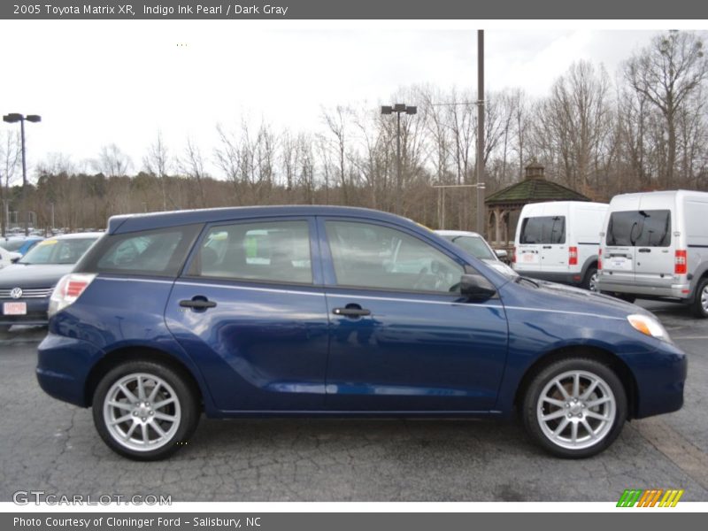 Indigo Ink Pearl / Dark Gray 2005 Toyota Matrix XR