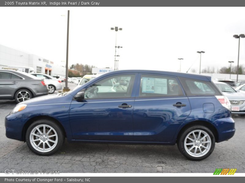 Indigo Ink Pearl / Dark Gray 2005 Toyota Matrix XR