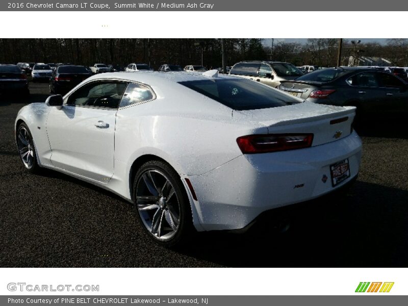 Summit White / Medium Ash Gray 2016 Chevrolet Camaro LT Coupe