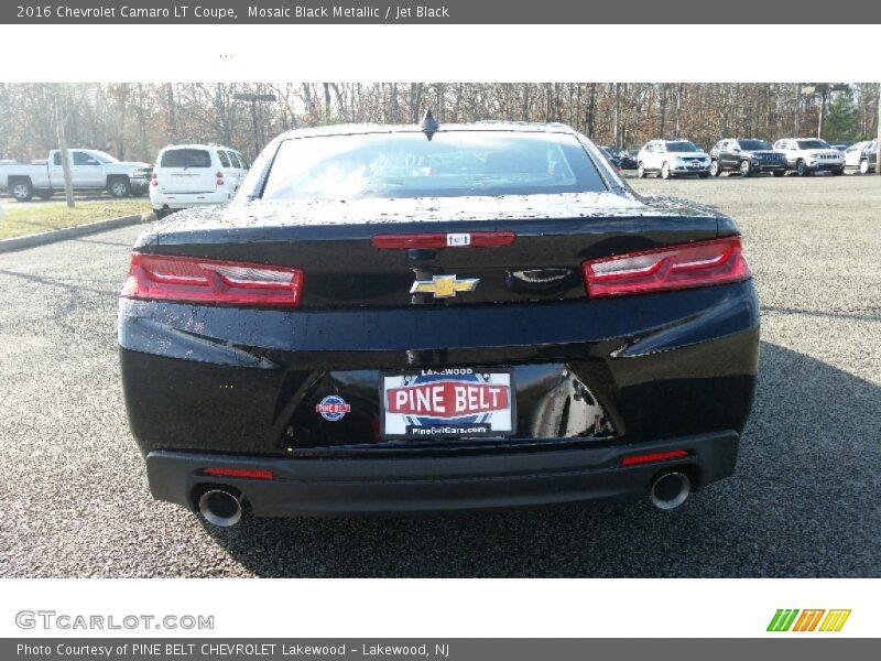 Mosaic Black Metallic / Jet Black 2016 Chevrolet Camaro LT Coupe