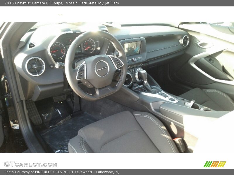 Jet Black Interior - 2016 Camaro LT Coupe 