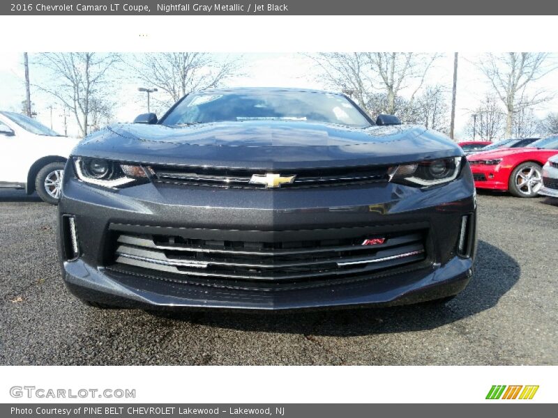 Nightfall Gray Metallic / Jet Black 2016 Chevrolet Camaro LT Coupe