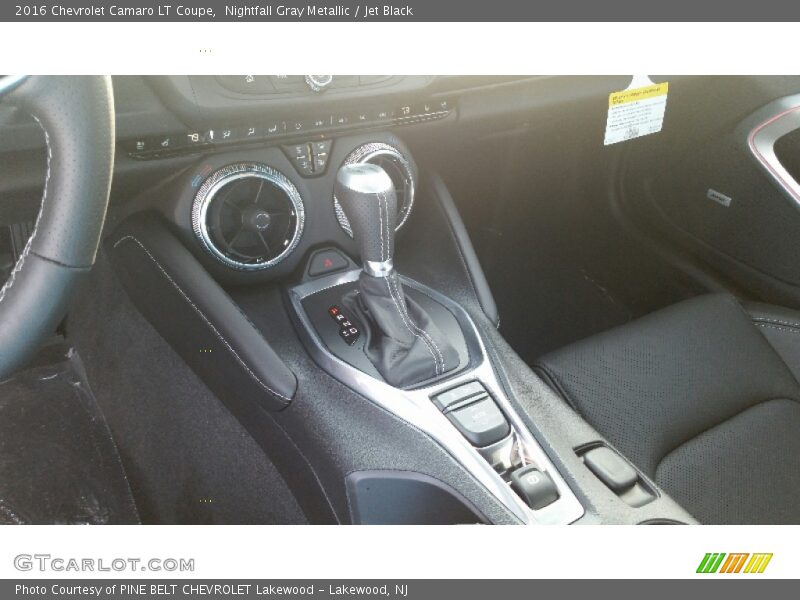 Nightfall Gray Metallic / Jet Black 2016 Chevrolet Camaro LT Coupe