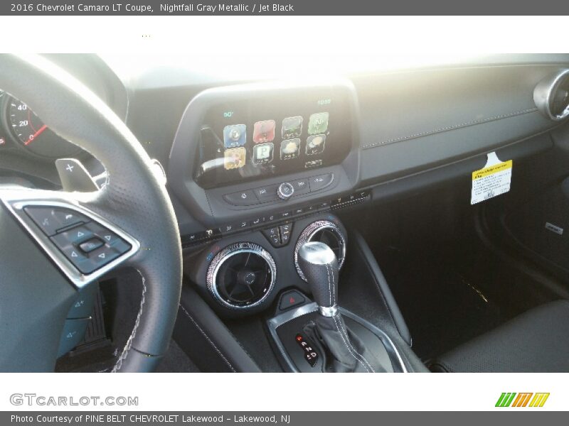 Nightfall Gray Metallic / Jet Black 2016 Chevrolet Camaro LT Coupe