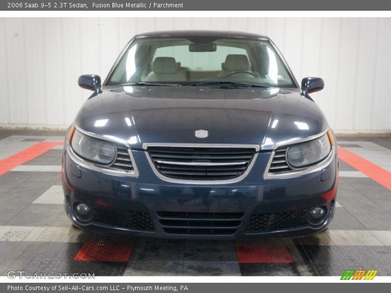 Fusion Blue Metallic / Parchment 2006 Saab 9-5 2.3T Sedan