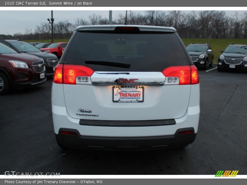 Summit White / Jet Black 2015 GMC Terrain SLE