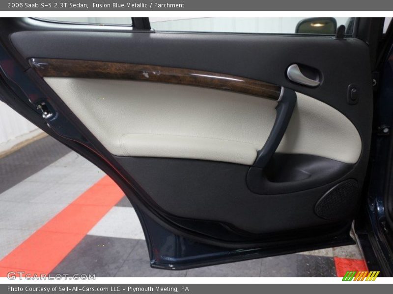 Fusion Blue Metallic / Parchment 2006 Saab 9-5 2.3T Sedan