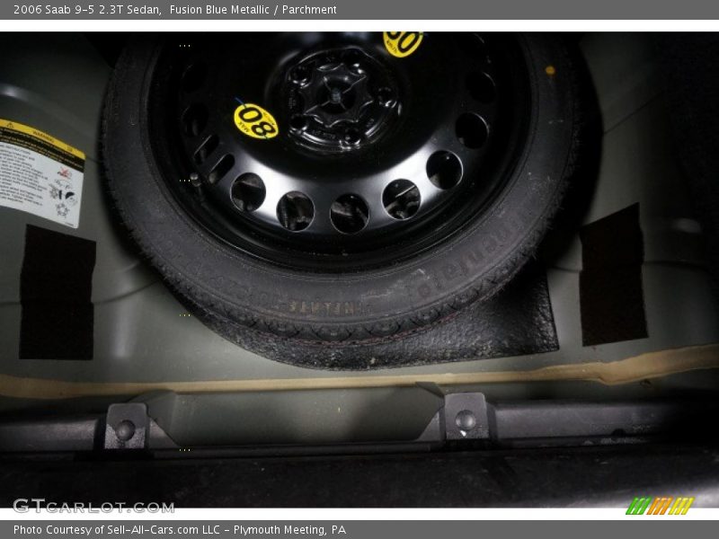 Fusion Blue Metallic / Parchment 2006 Saab 9-5 2.3T Sedan